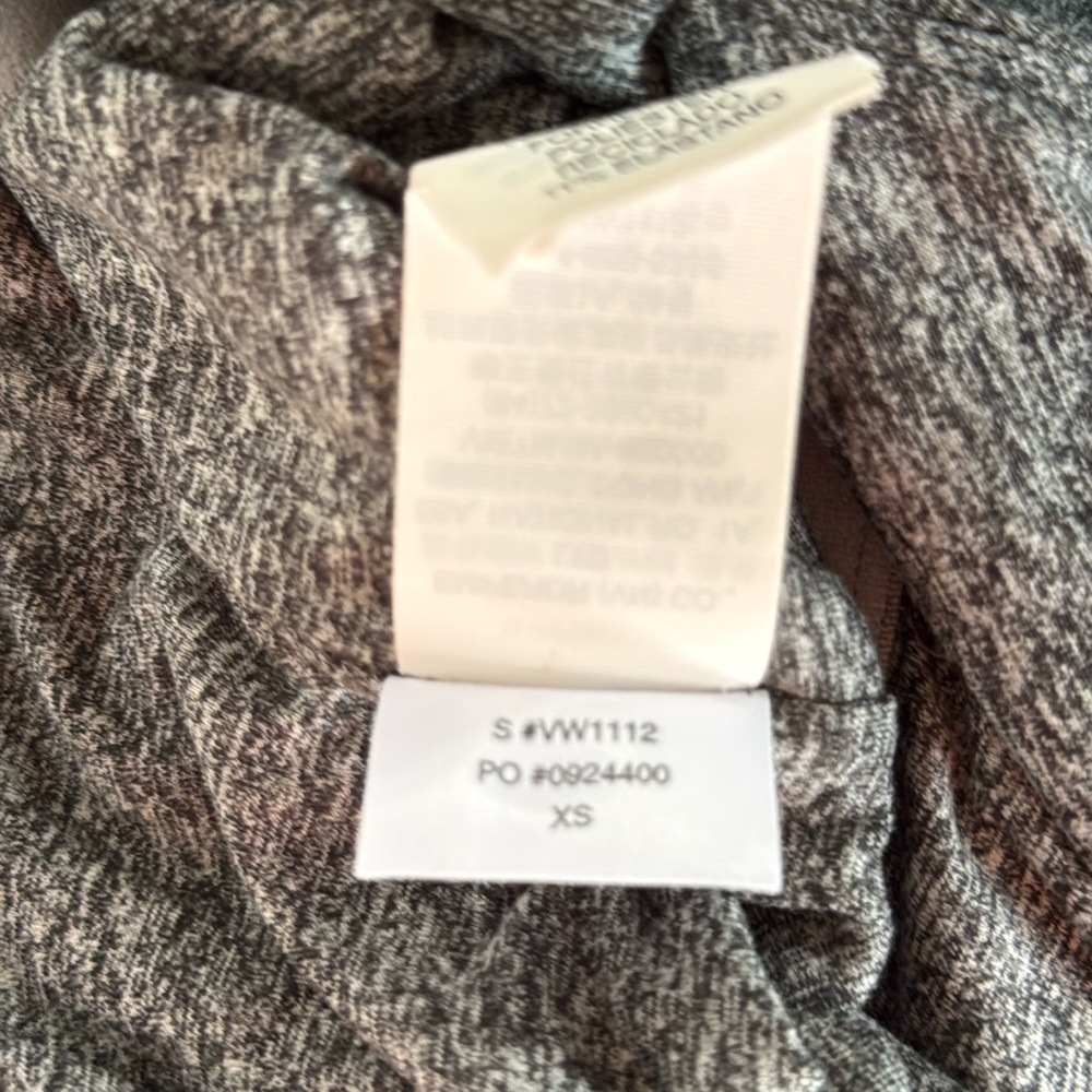 #311 Vuori VW1112 Heather Gray Halo Bodysuit - Picture 2 of 4